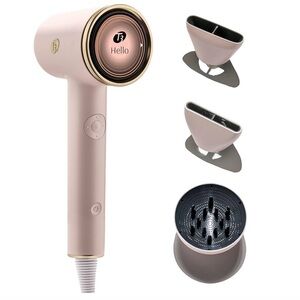 T3 Satin Blush Smart Hair Dryer with Attachments